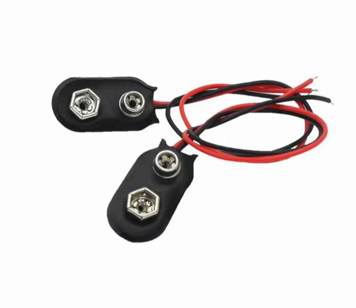 New 10pcs PP3, 9volt Battery connector, Free Post - Image 1