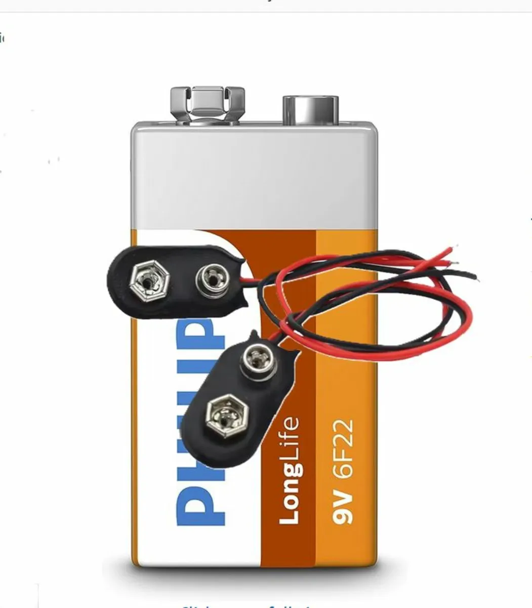 New 10pcs PP3, 9volt Battery connector, Free Post - Image 3