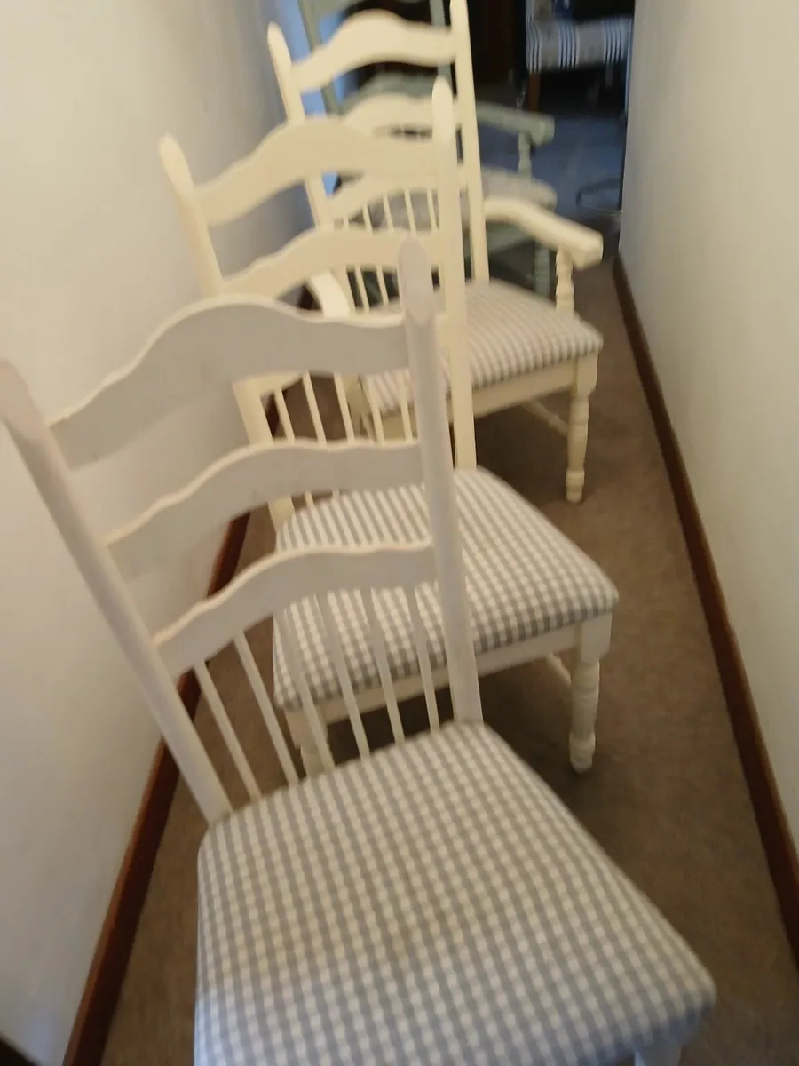Chairs (4)...vintage ...delivered - Image 1