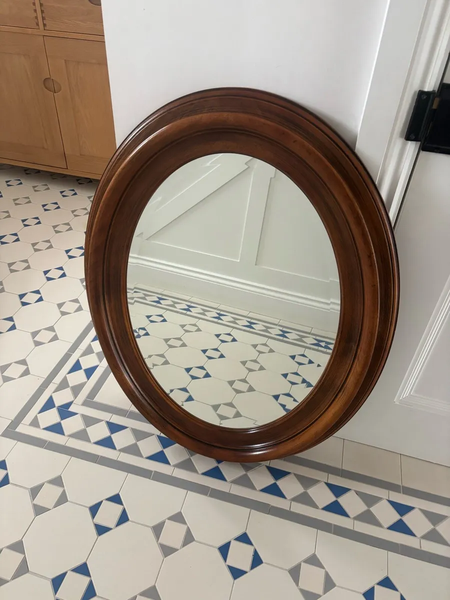 Oval Mirror - Image 1