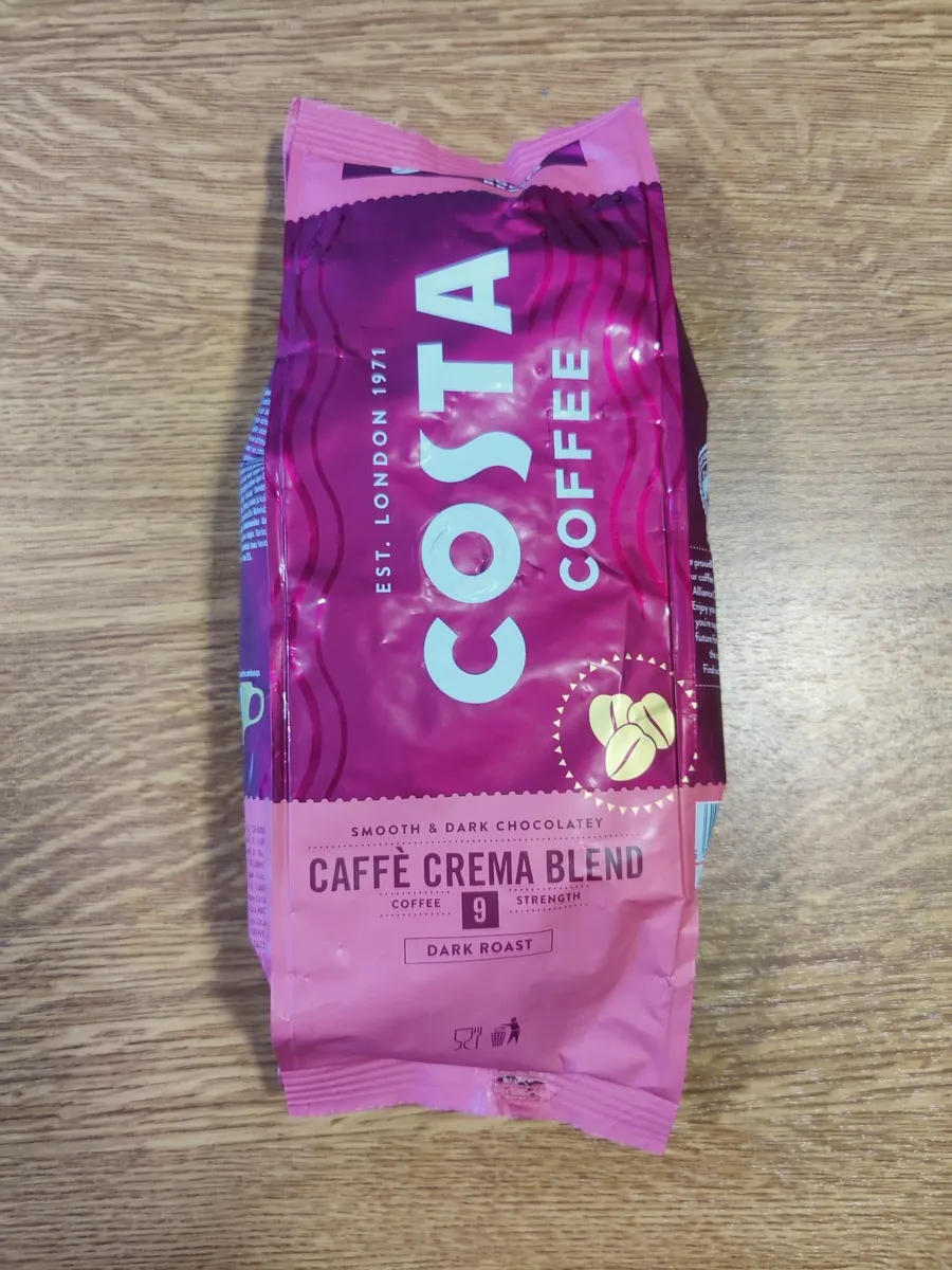 Costa Coffee Caffe Crema Blend Strength 9 - Image 1