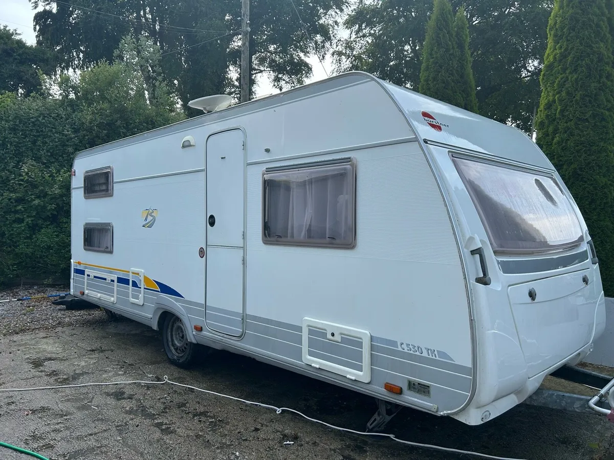 6/7 Berth Burstner Caravan for Sale - Image 1