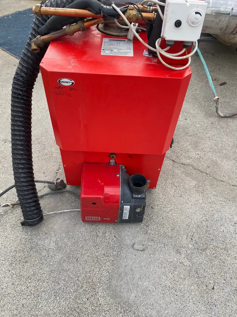 Grant condensing 90 120 oil boiler
