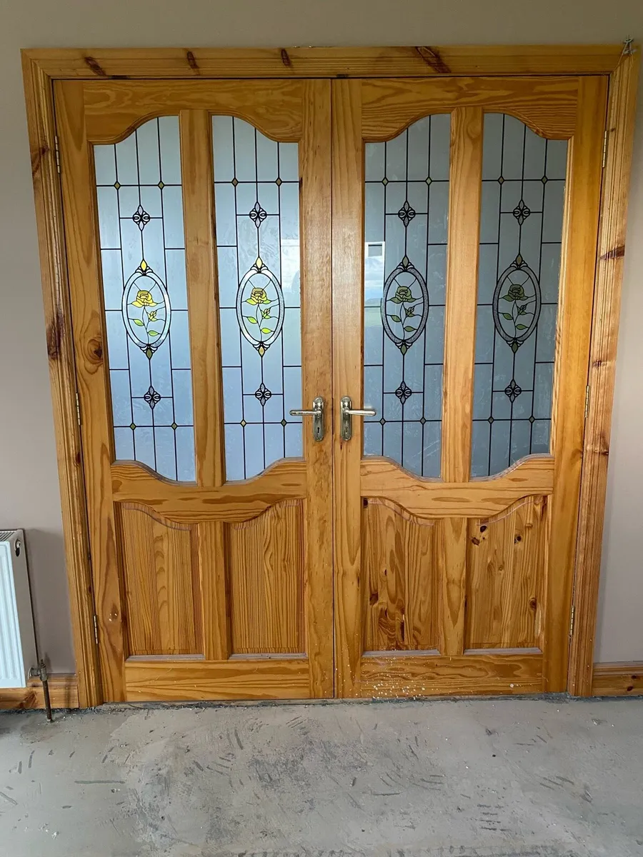 Internal pine door