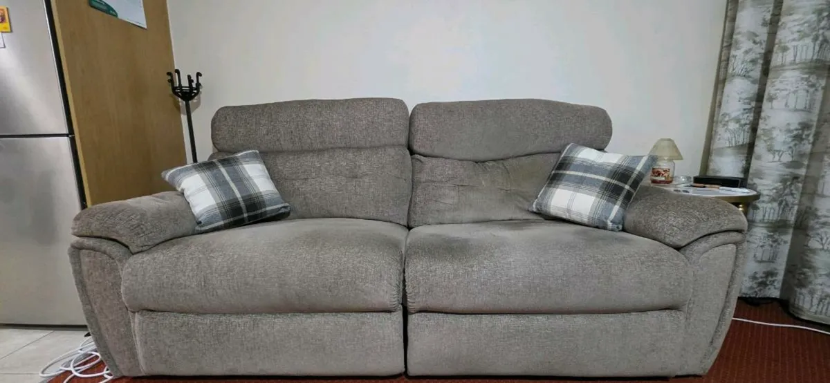 3 Seater Recliner Sofa and 1 Armchair - Image 1