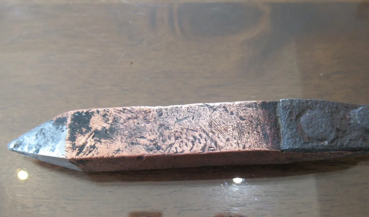antique copper soldering iron tools vintage RARE - Image 3