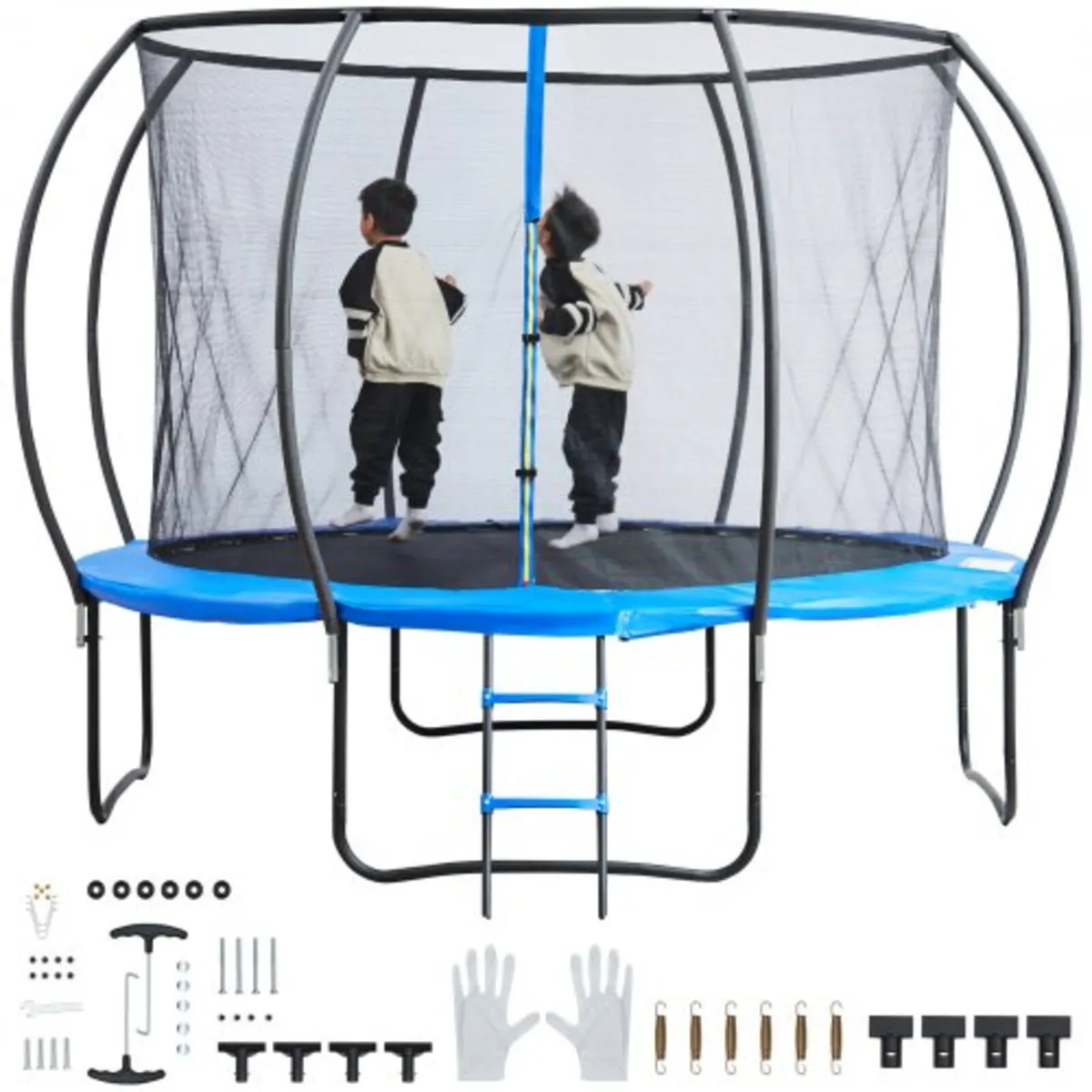 10FT Outdoor Recreational Trampoline for Kids with