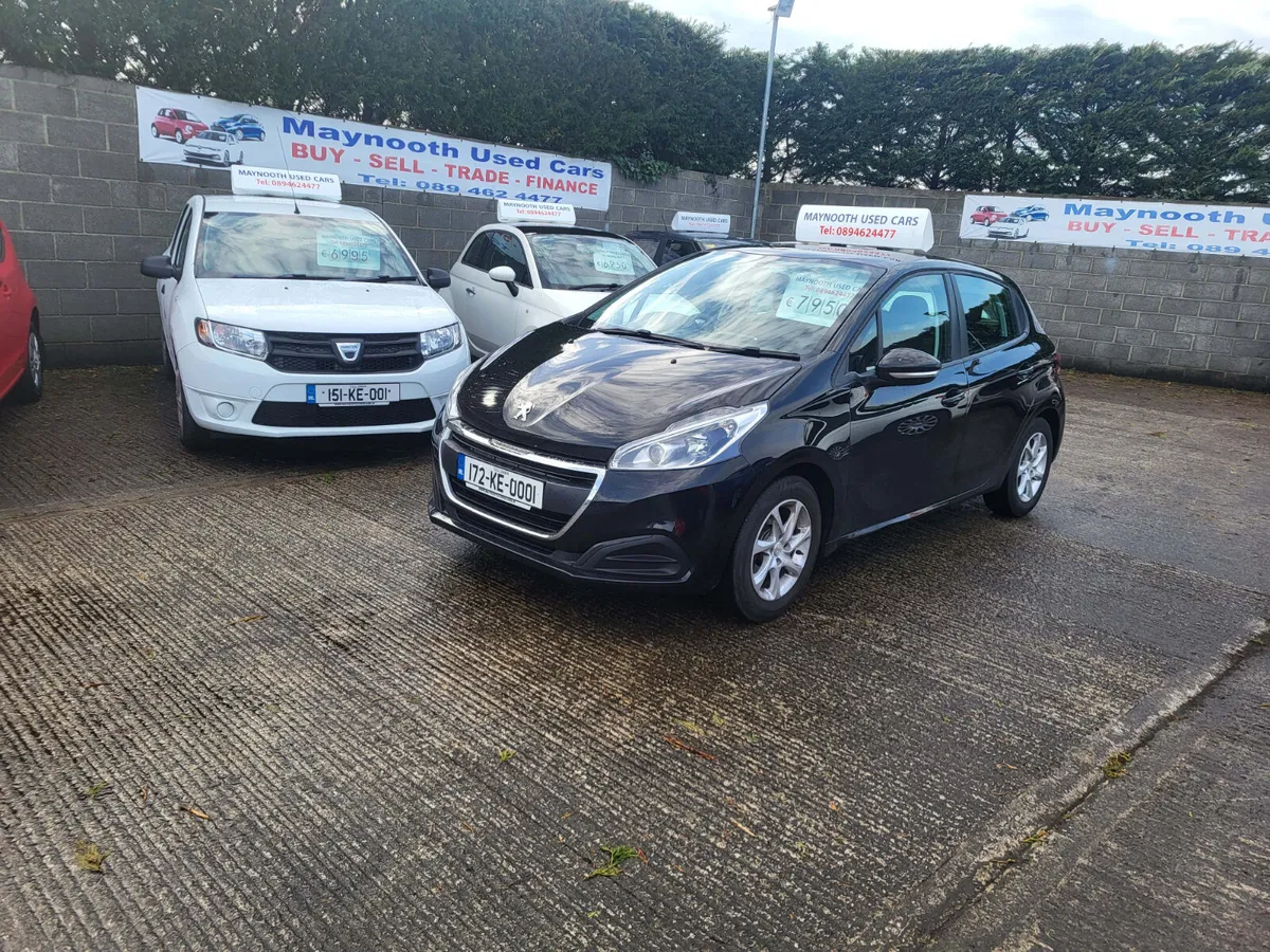 2017 Peugeot 208 1.2 New 2 year Nct , Warranty - Image 1