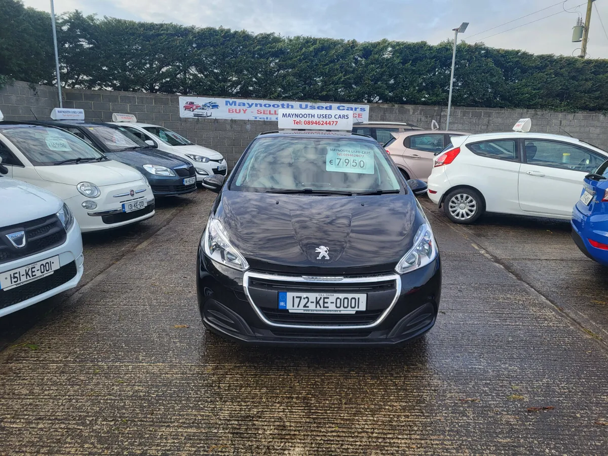 2017 Peugeot 208 1.2 New 2 year Nct , Warranty - Image 2