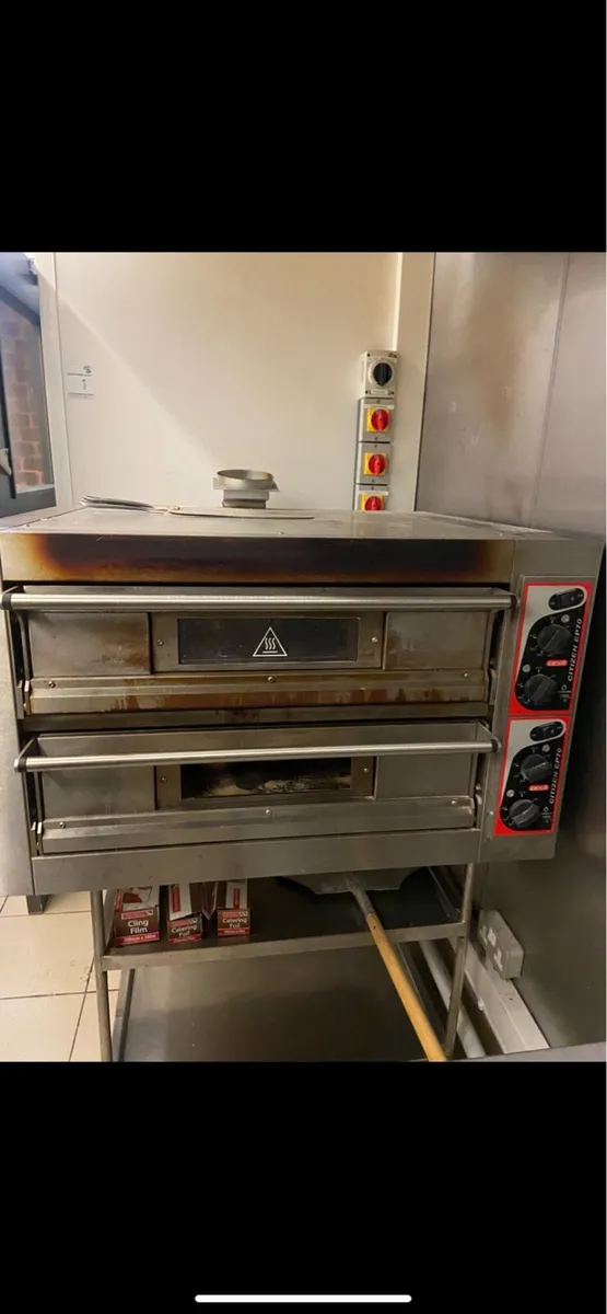 Zanolli EP70 Double Deck Pizza Oven
