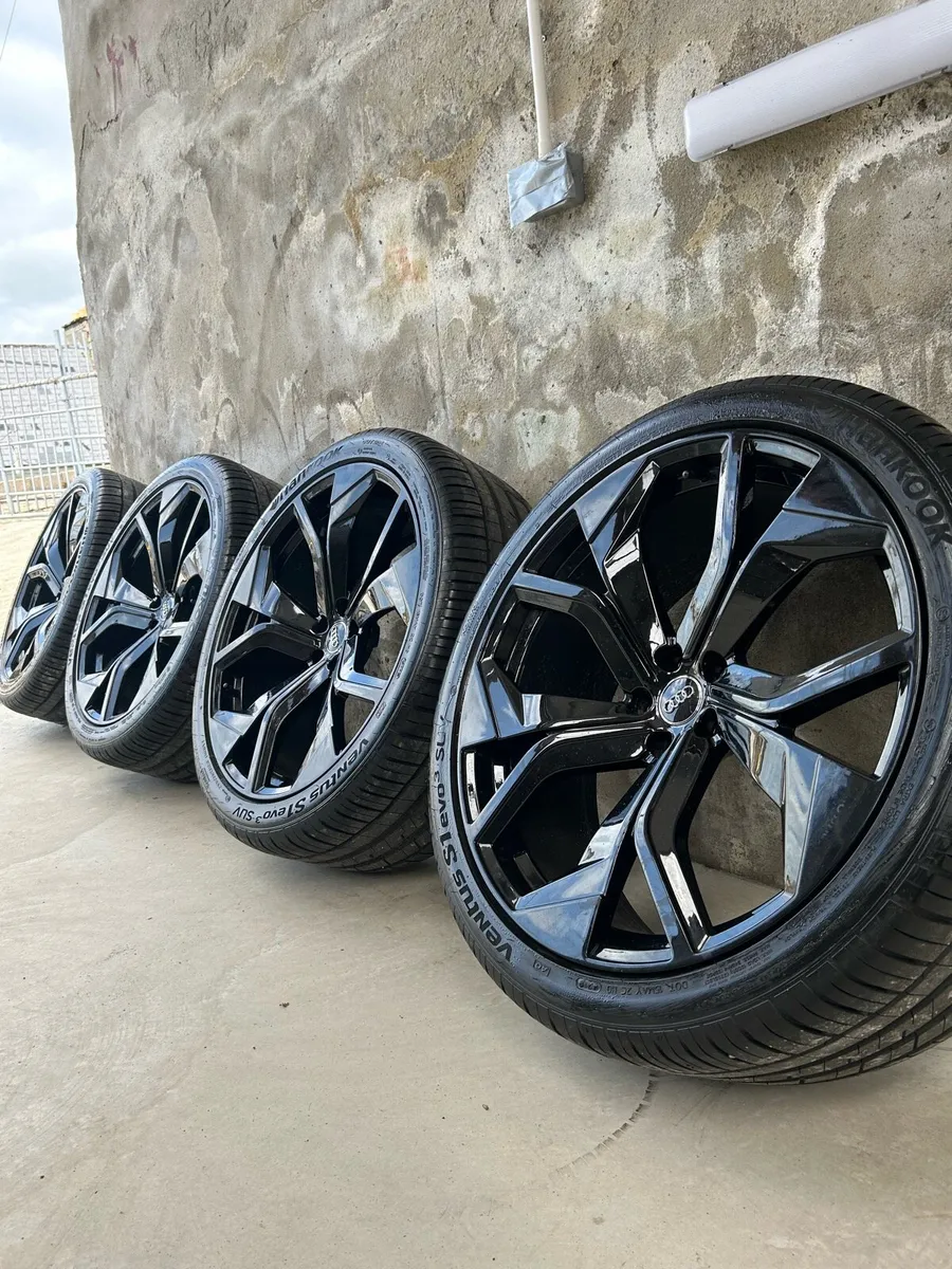 23”  AUDI Q7 S-LINE BRAND NEW ALLOY WHEELS & TYRES - Image 1