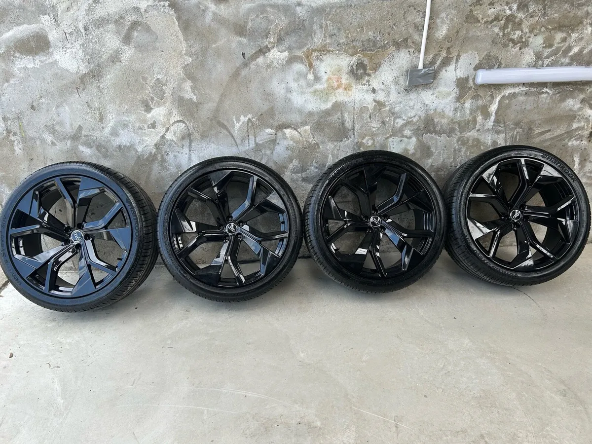 23”  AUDI Q7 S-LINE BRAND NEW ALLOY WHEELS & TYRES - Image 2