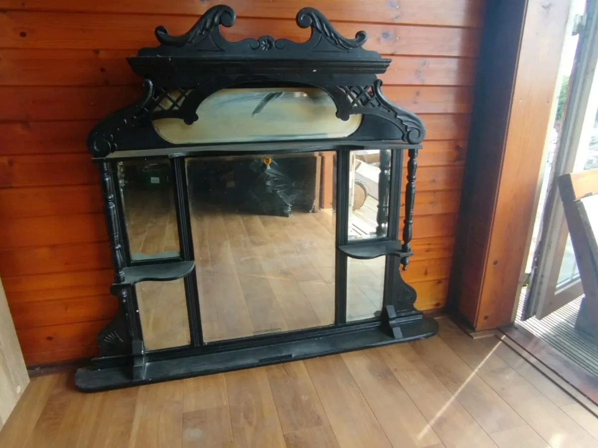 Vintage over fire mantle - Image 2