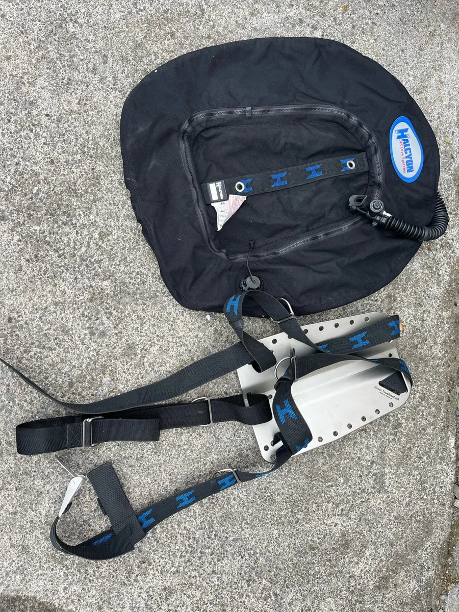 Dive Halcyon evolve 40 wing+ hesser back plate. - Image 1