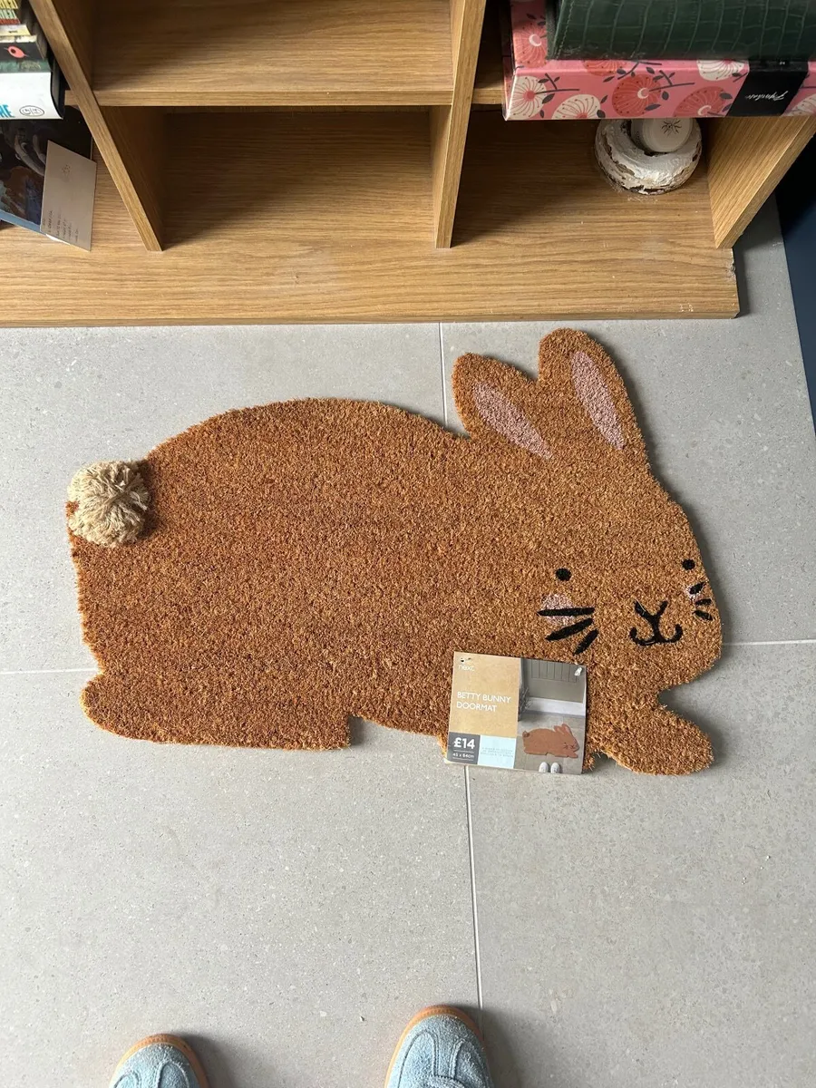 Next Bunny Door Mat - Image 1