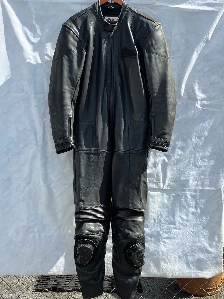 RS One Piece Leather Motorcycle Suit - Image 1