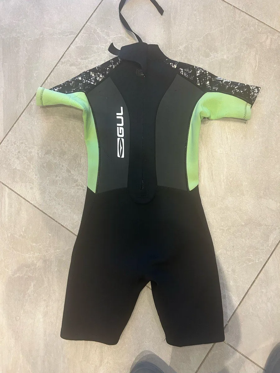 3:2 Gul short wetsuit age JM 9-12 yrs kids - Image 2