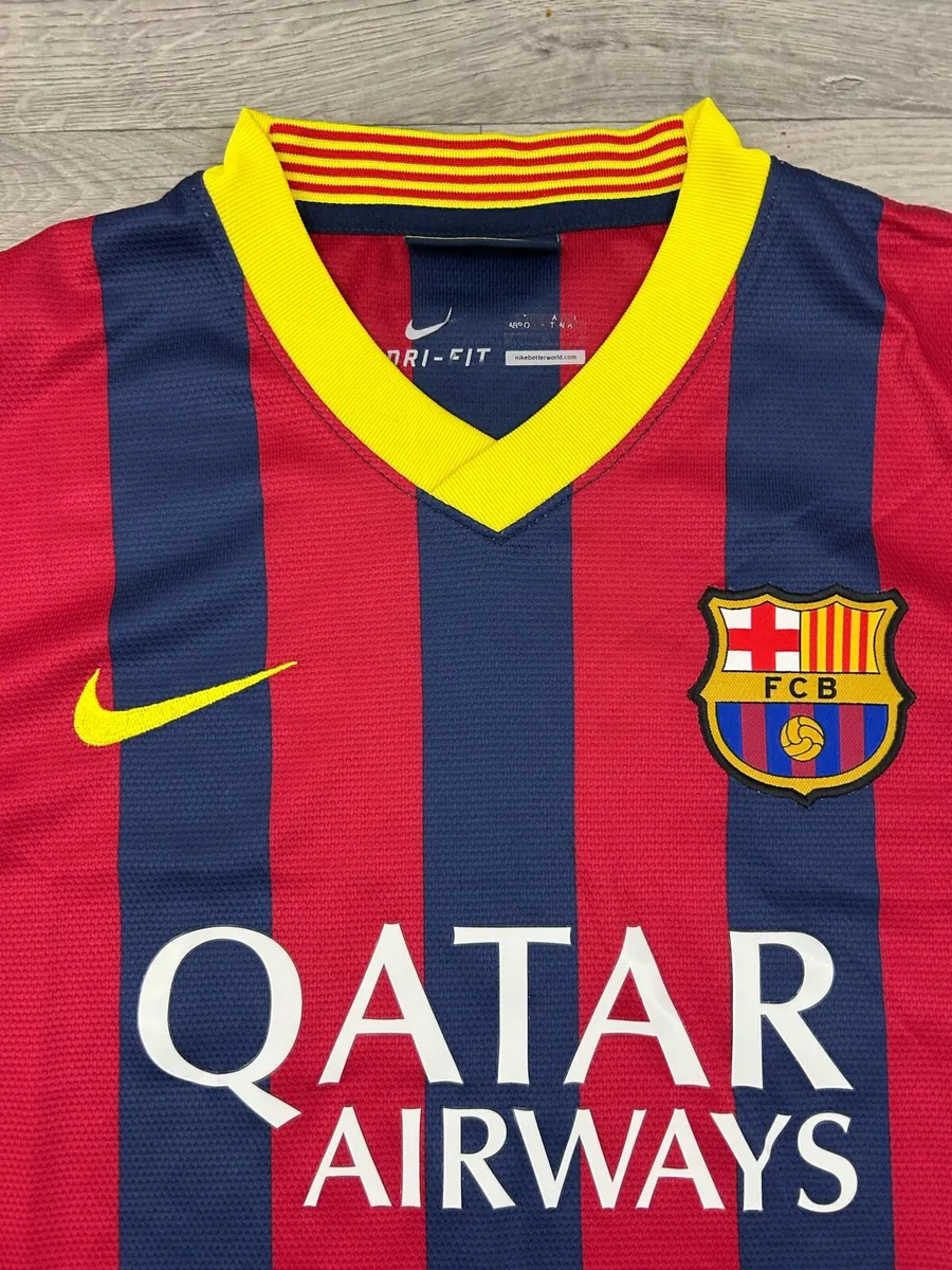 Nike Barcelona 2013 Home Jersey Shirt Mens Medium - Image 3