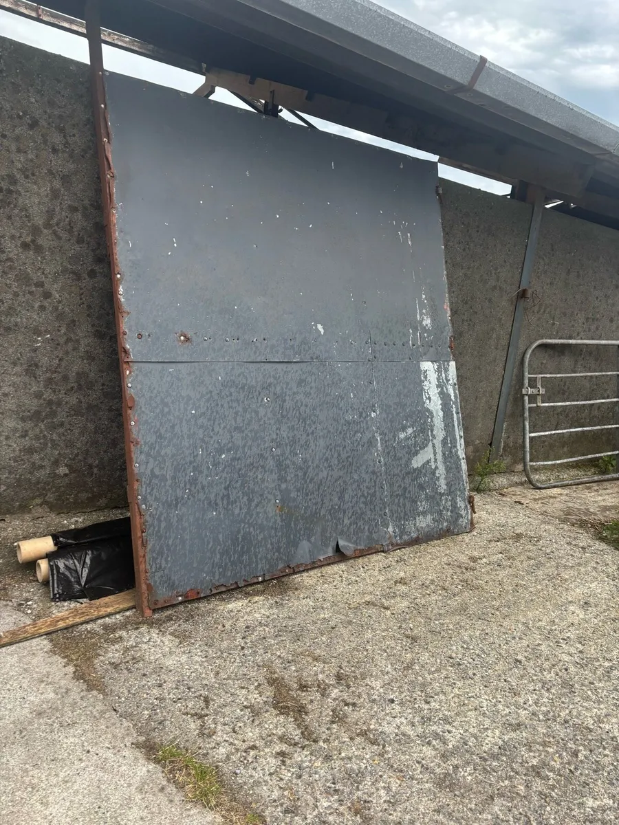 2 shed doors - Image 1