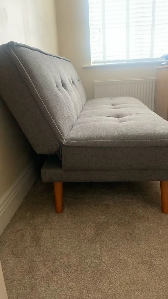 EZ Living grey futon - Image 3