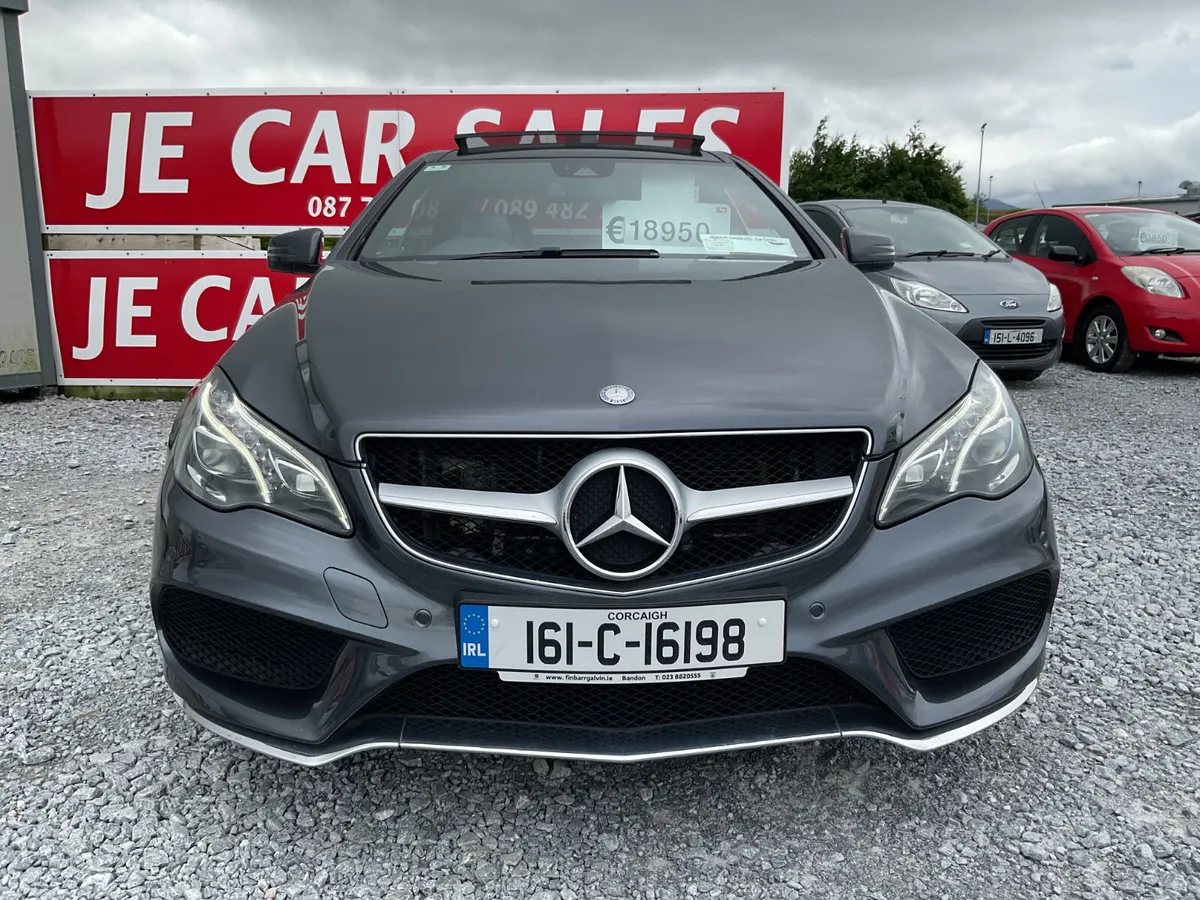 MERCEDES E220 AMG COUPE SUNROOF SPOTLESS - Image 3