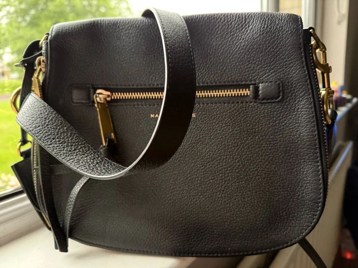 MARC JACOBS Recruit Nomad Leather Saddle Bag - Image 1
