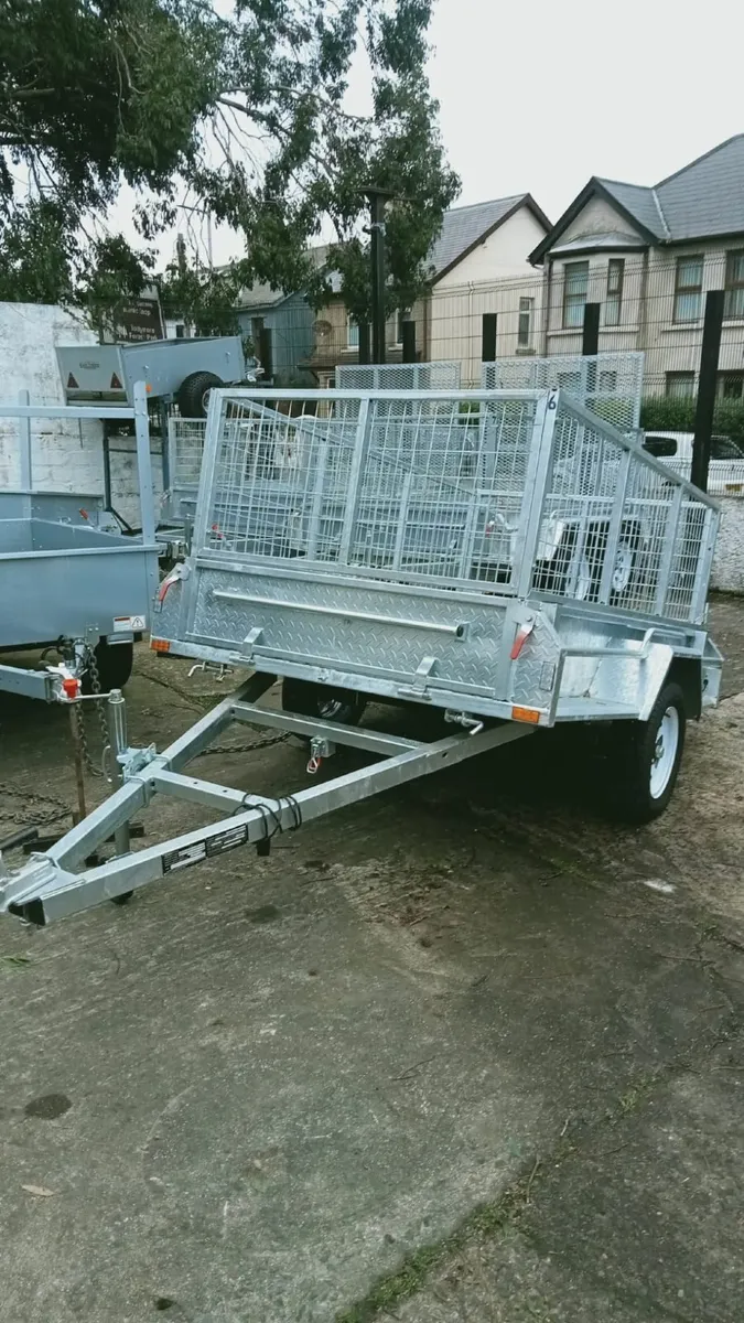 STOLEN!! Unusual virtually brand new 7X4 Trailer - Image 1