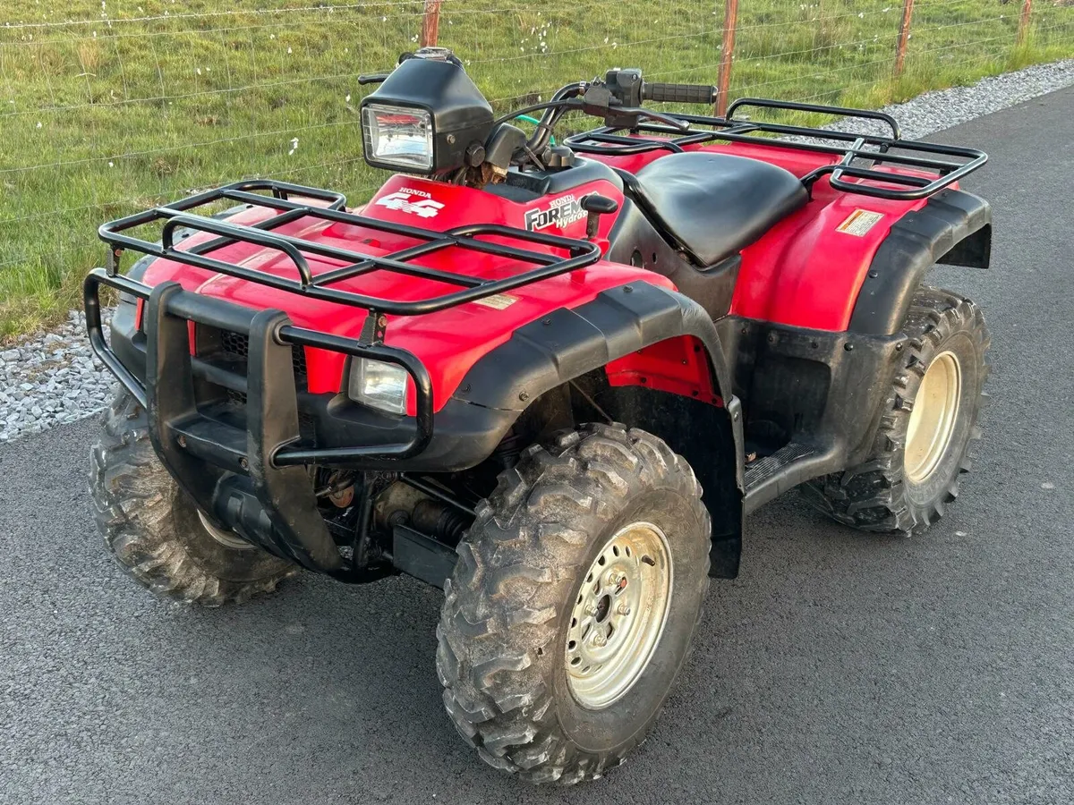 Honda Trx500FA low hours 4x4 - Image 2