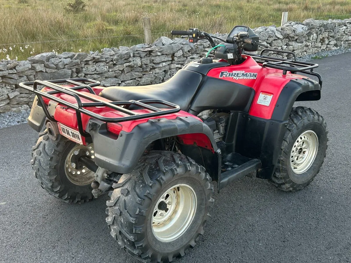 Honda Trx500FA low hours 4x4 - Image 3