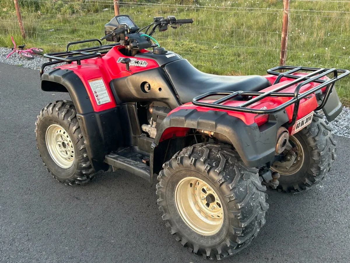 Honda Trx500FA low hours 4x4 - Image 4