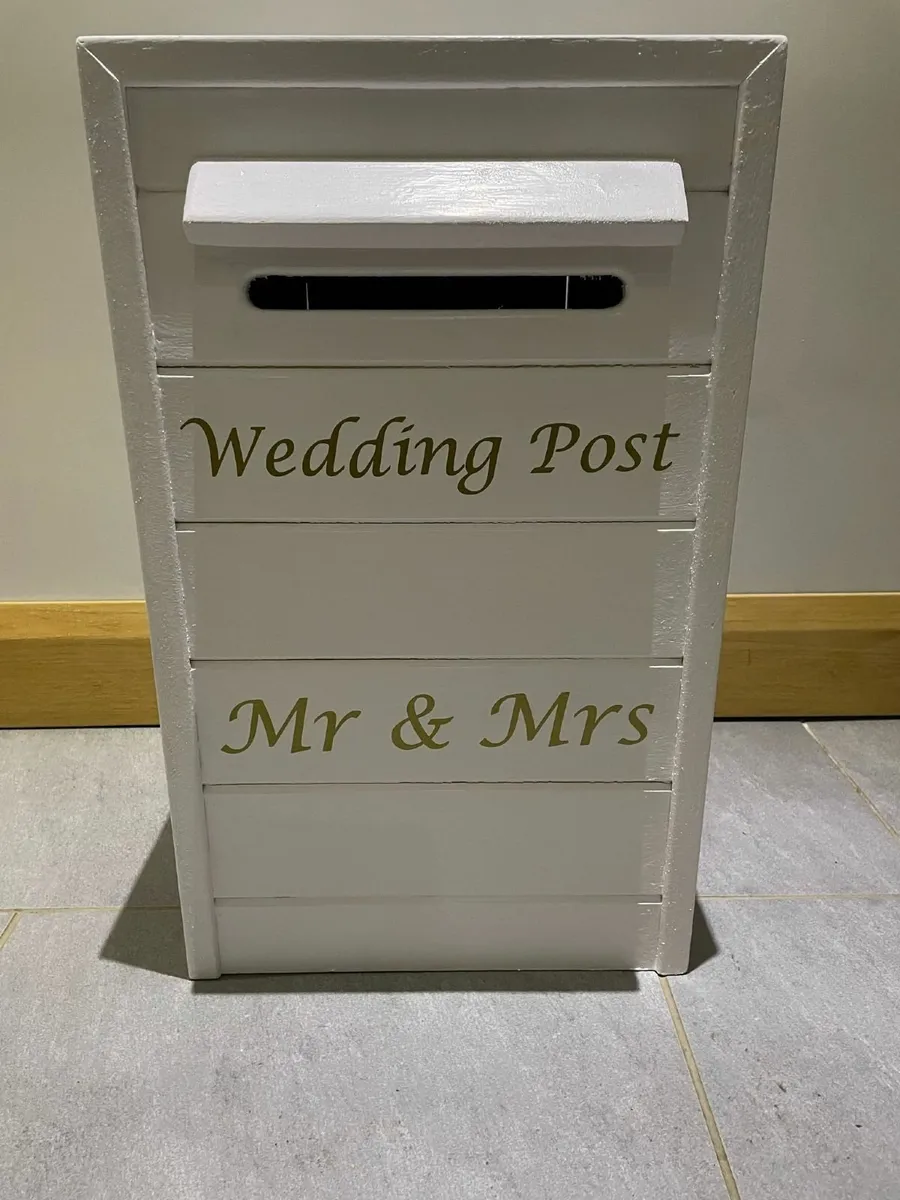 Wedding Cards Post Box & Lanterns For Hire - Image 1