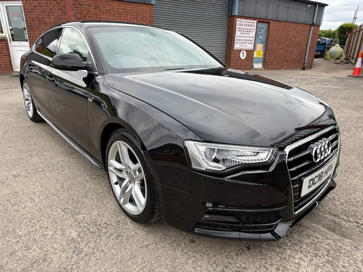 2016 Audi A5  2.0 TDI 190 S Line 5dr AUTO [Nav] - Image 1