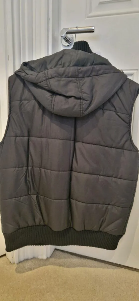 Zara men's XL black Gillet - Image 2