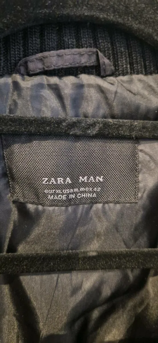 Zara men's XL black Gillet - Image 4