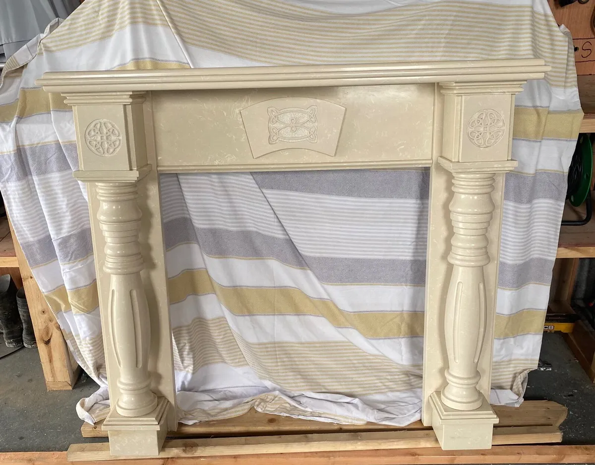 Marble fireplace - Image 2