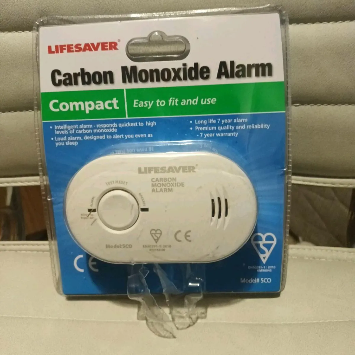 Life Saver Carbon Monoxide Alarm - Image 1