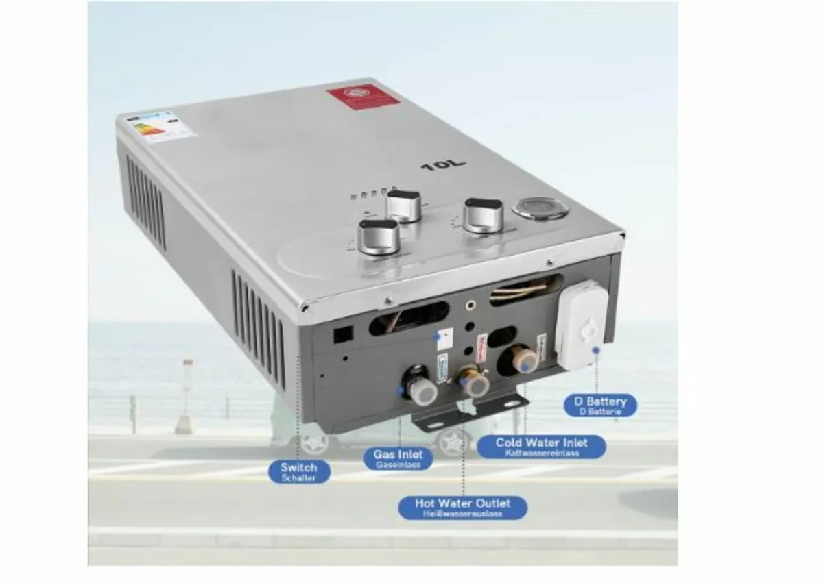 10 L Gas Instantaneous Water Heater - Image 4
