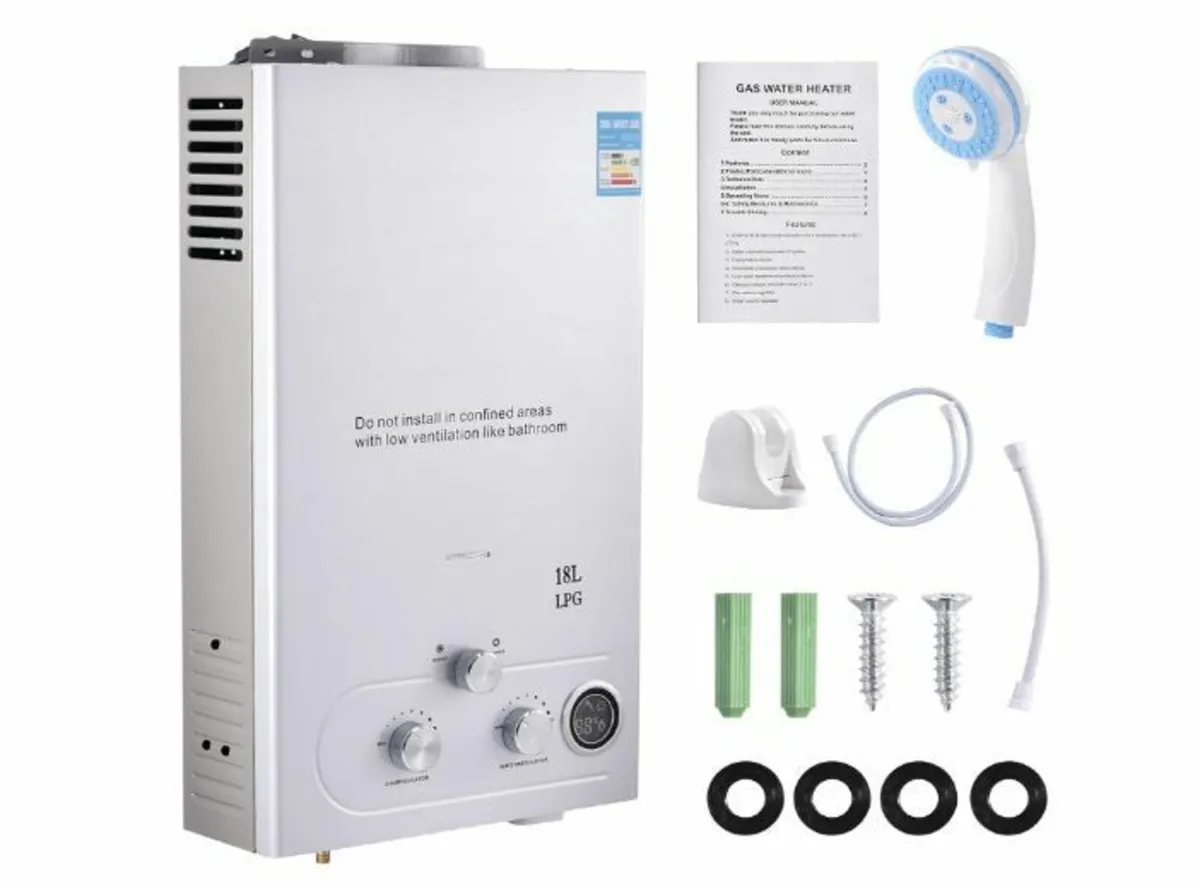GPL18L Propane Gas Water Heater, 36KW - Image 1
