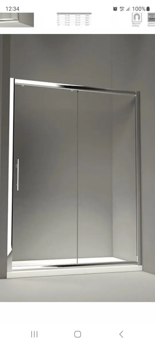 1400 Merlyn Inline Shower Door - Image 1