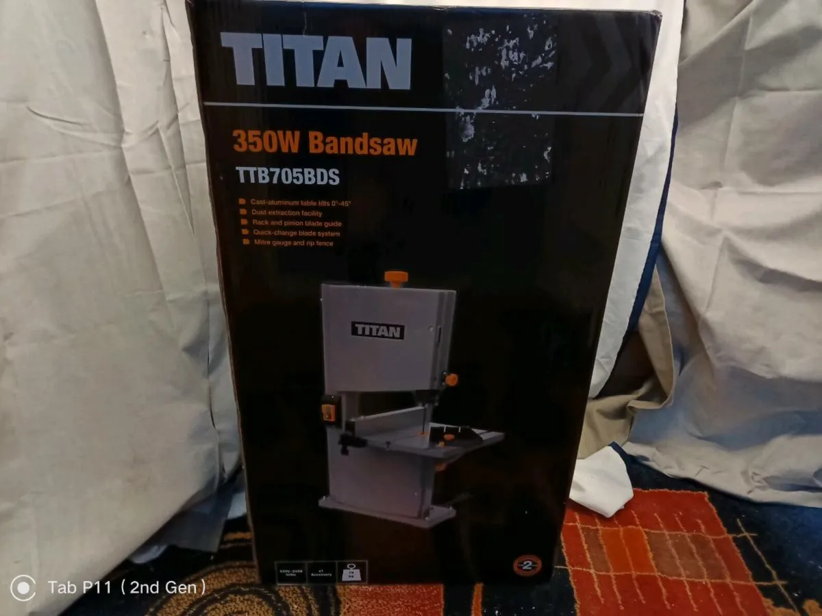 TITAN BANDSAW NEW - Image 1