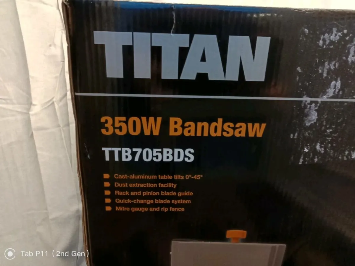TITAN BANDSAW NEW - Image 2