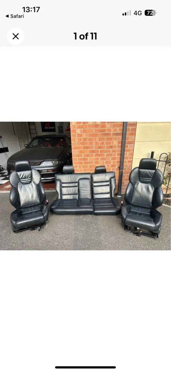 Recaro seats s3 8L mk4 golf 3 door leather seats - Image 1