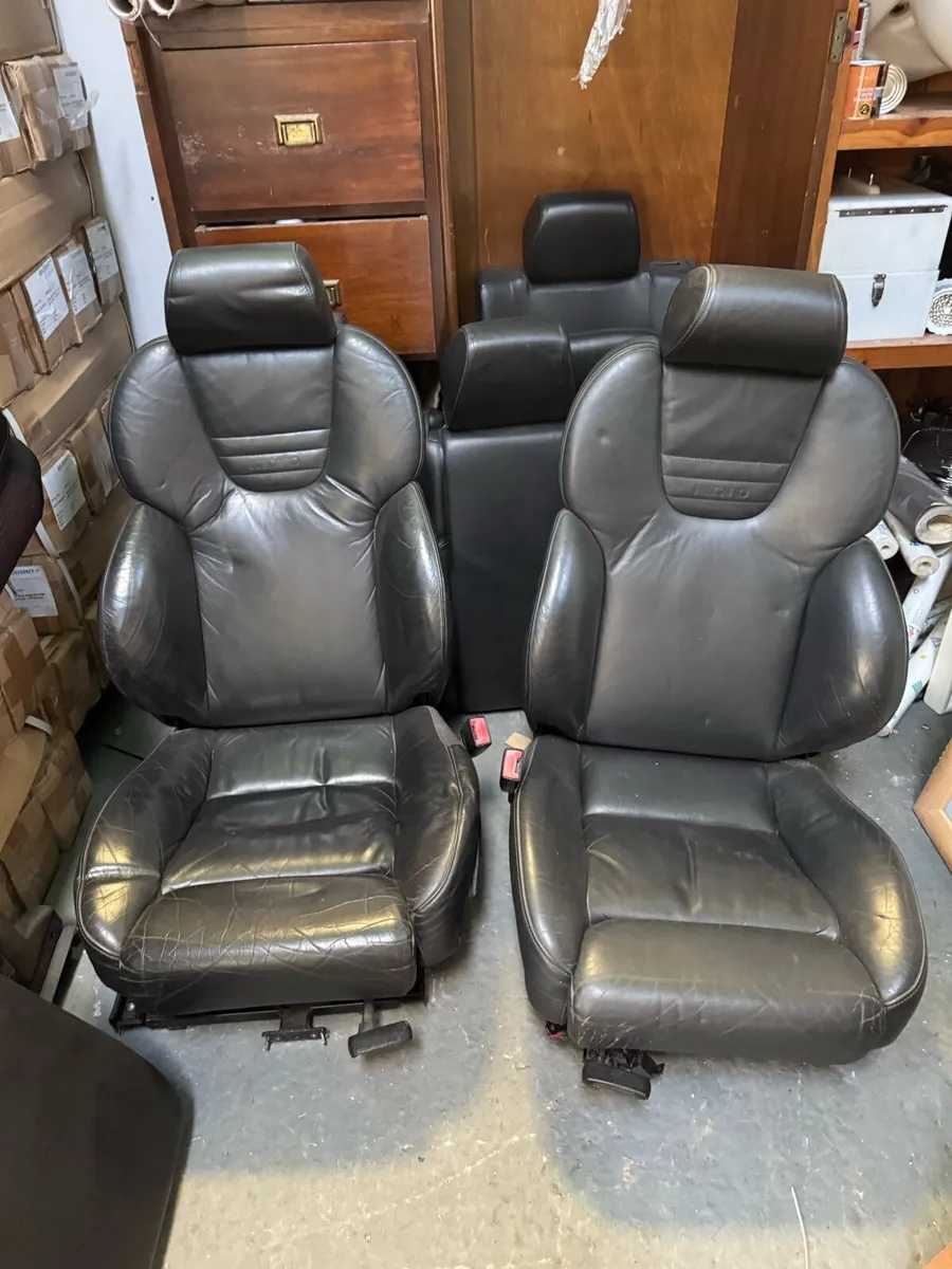 Recaro seats s3 8L mk4 golf 3 door leather 5x100 - Image 4