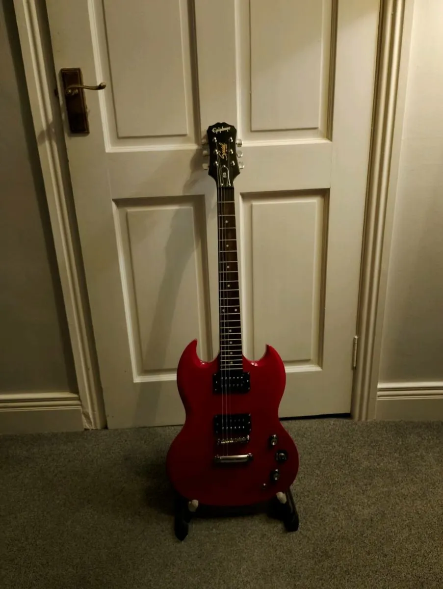 Epiphone SG Special – Cherry Red + Gig Bag - Image 1