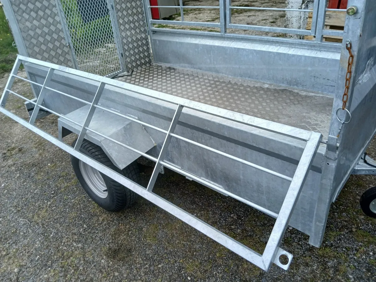 Trailer new ,sheep,& quad ,ramp door delivered - Image 2