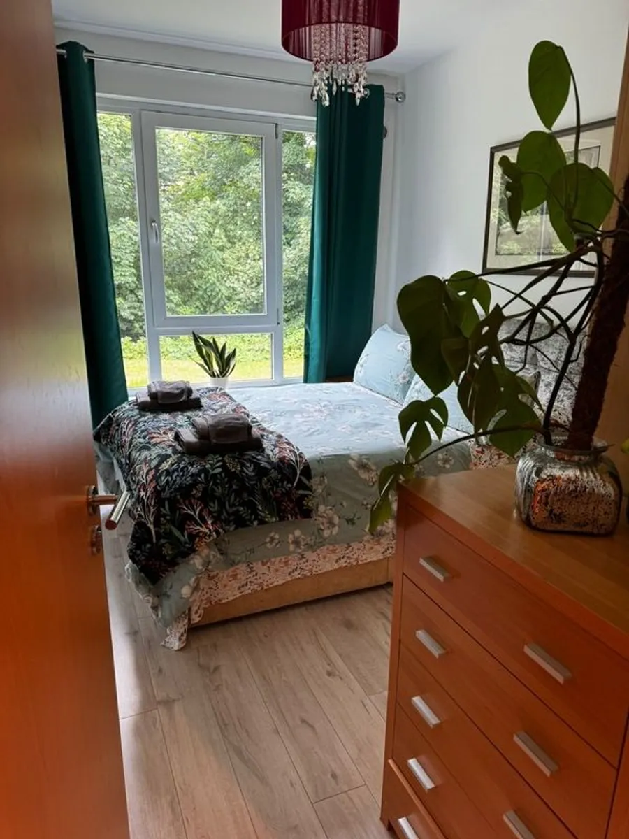 Queen size bed with matress and headboard - Image 4