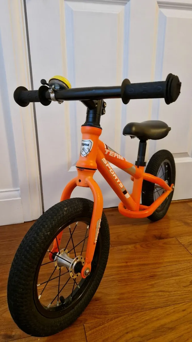 Balance Bike Orange - Image 2