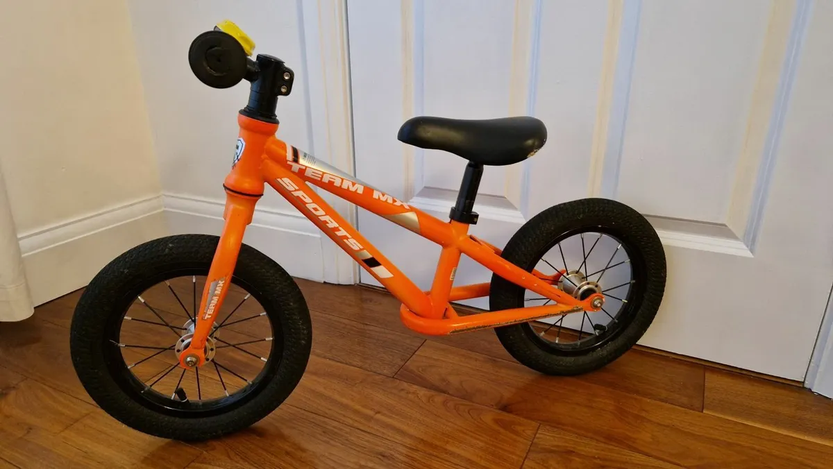 Balance Bike Orange - Image 3
