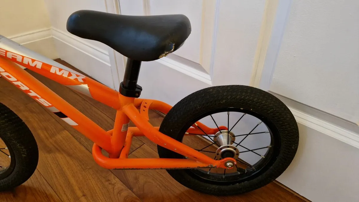 Balance Bike Orange - Image 4