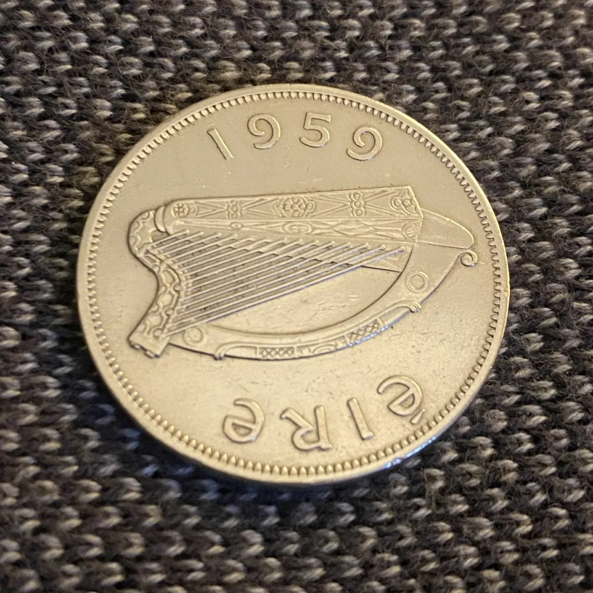 Ireland - 1959 - Half Crown - Eire. Free Post - Image 3